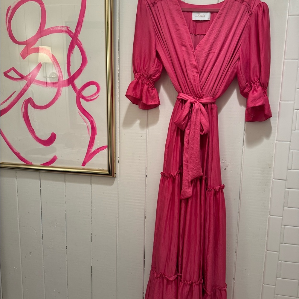 Kasia Hot Pink Max Dress